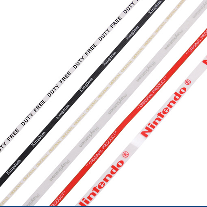 Printable characters Tear tapes